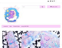 Tablet Screenshot of dreamycraftshop.com